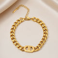 Dhalia Gold Bracelet